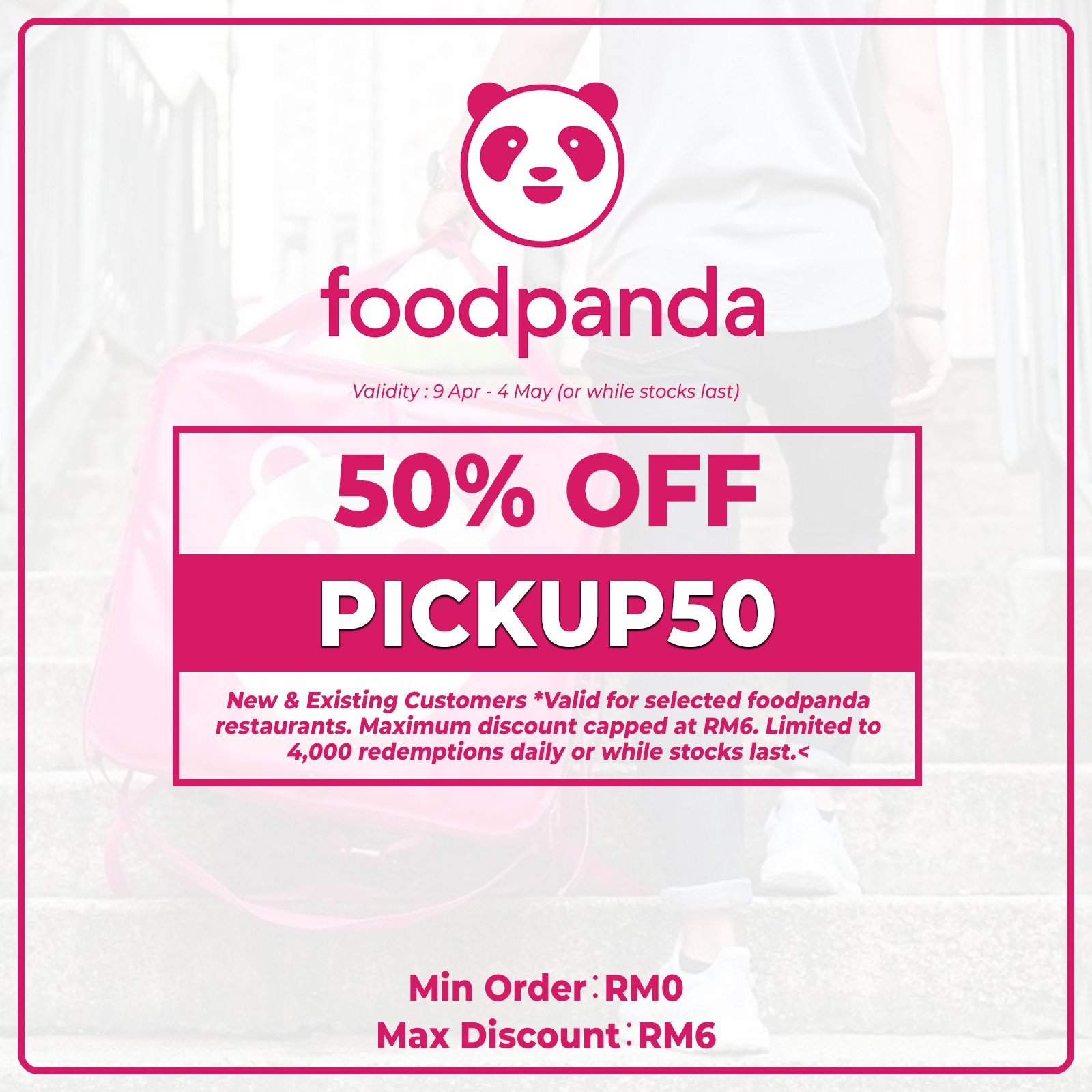 Food panda promo may 2021